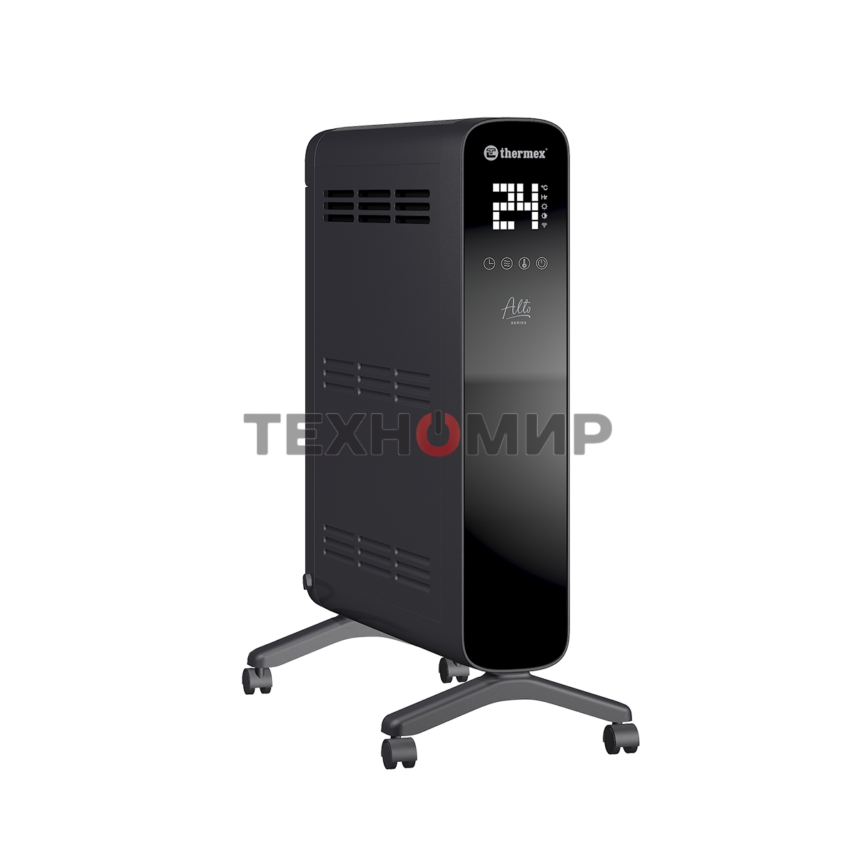 Конвектор электрический Thermex Alto 1500 Wi-Fi черный