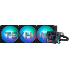 Система охлаждения Zalman CPU Liquid Cooler 360мм, ARGB, LCD Display, черный