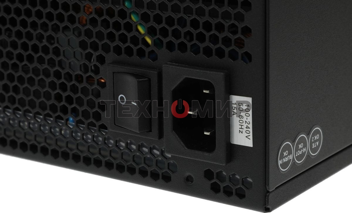 Блок питания Chieftec BDF-1000C, 1000Вт, 80 PLUS Bronze, 140мм, модульный, черный