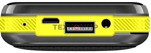 Мобильный телефон BQ 2842 Disco Boom желтый/черный