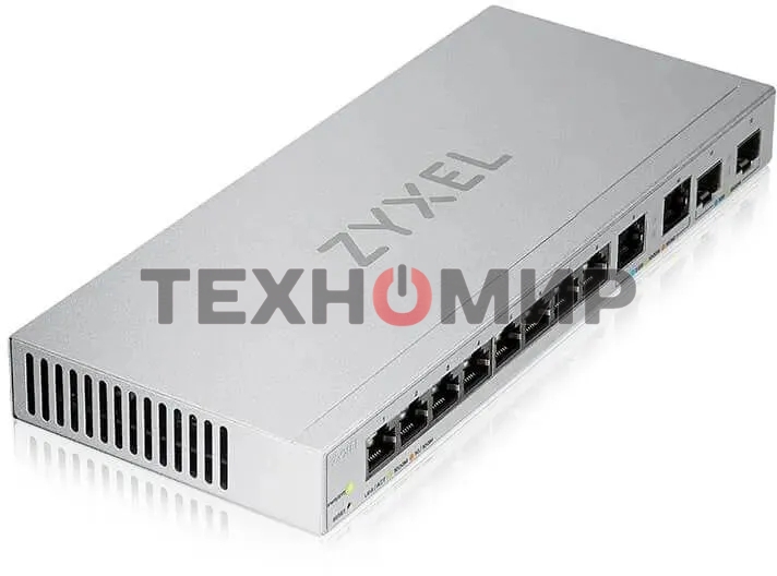 Коммутатор Zyxel XGS1210-12-ZZ0102F 8x1 Гбит/с 2x2.5 Гбит/с 2SFP+ управляемый