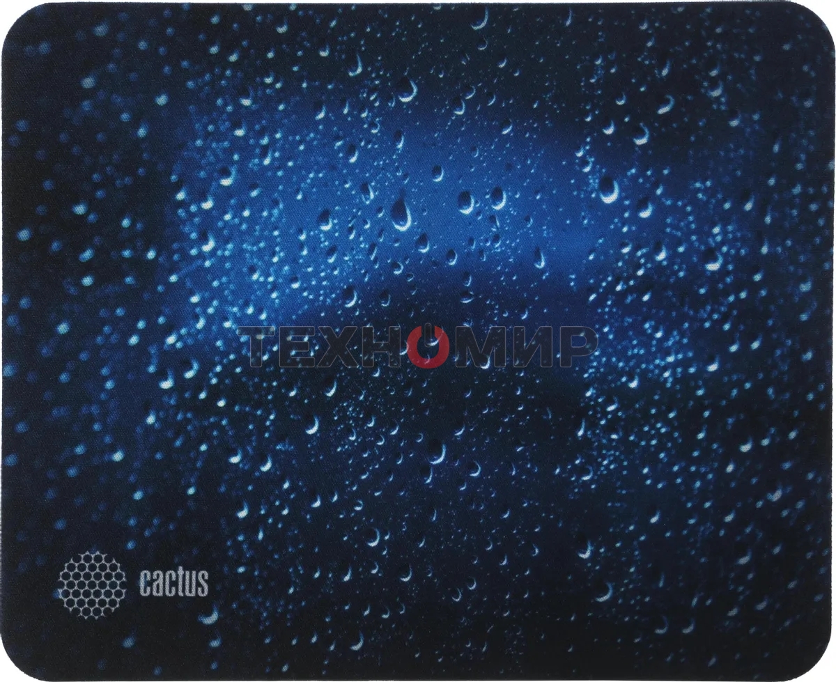 Коврик для мыши Cactus Water Drops 220x180x2мм (CS-MPC-P05XS)