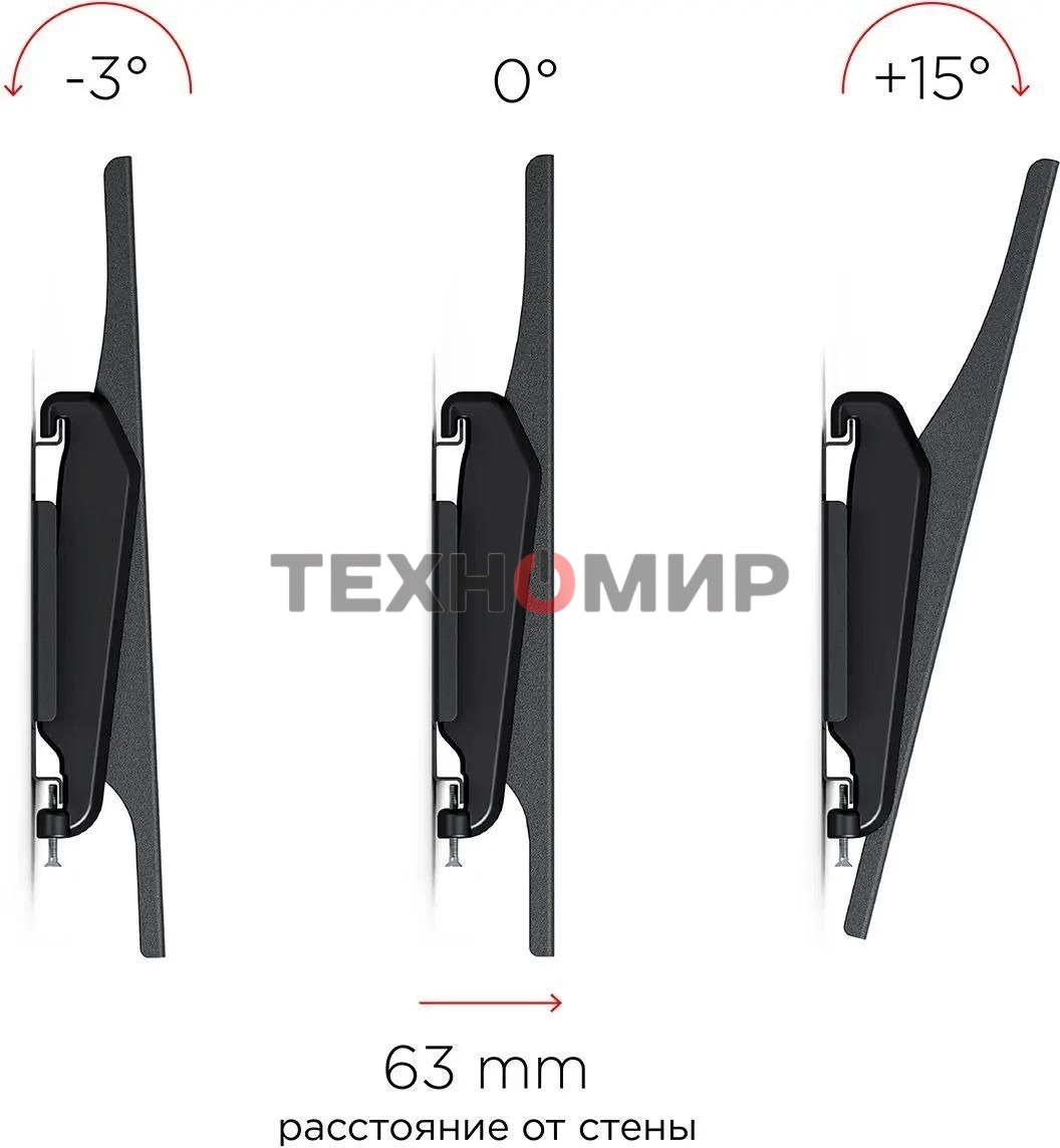 Кронштейн для телевизора Holder PTS-4006 черный 32