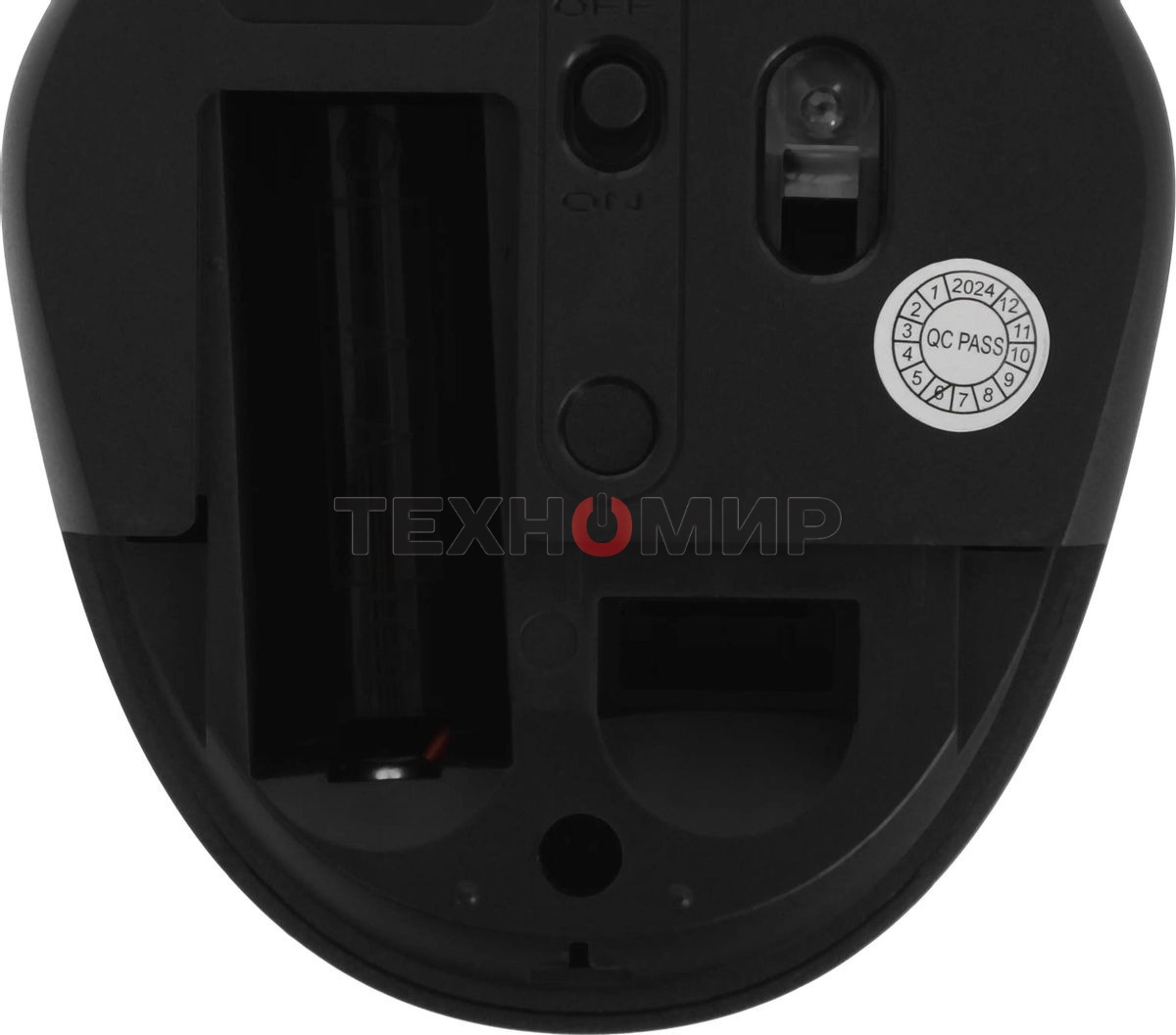 Мышь беспроводная Defender Feam MM-296 черный, 1600 dpi, радиоканал, USB, кнопки - 4