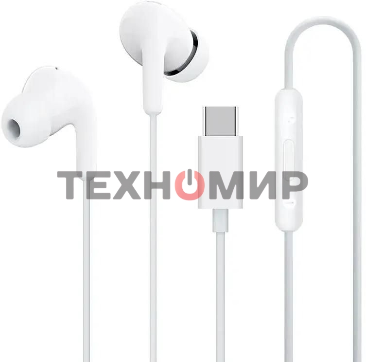 Наушники Xiaomi Type-C Earphones белый M2413E1