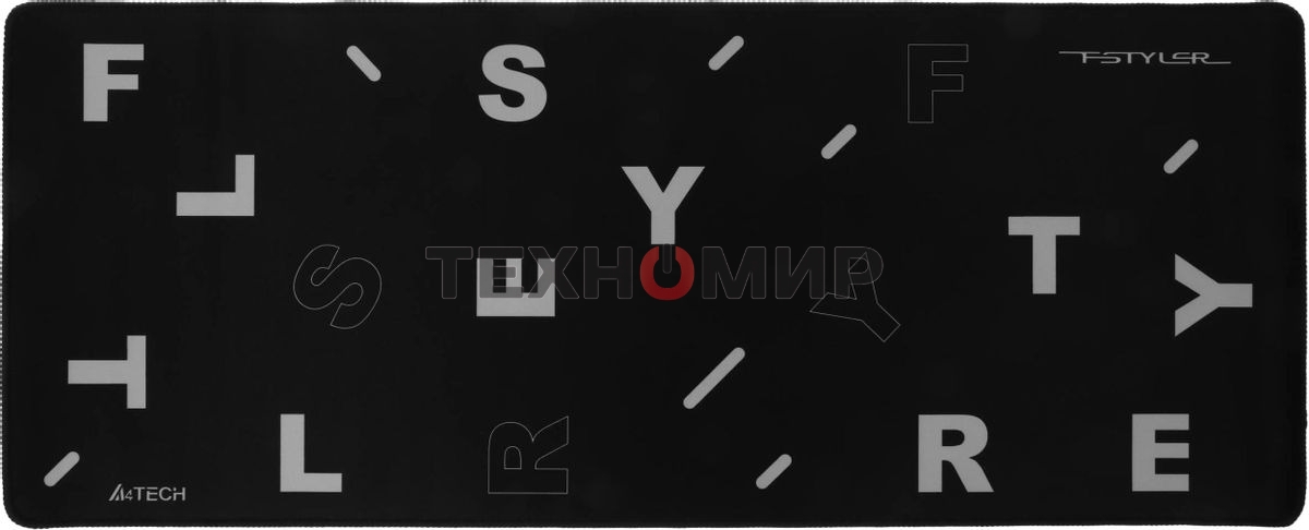 Коврик для мыши A4Tech FStyler FP75 черный/белый 750x300x2мм