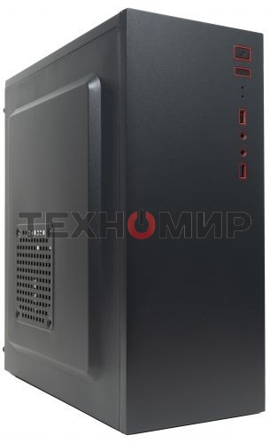 Компьютерный корпус ATX Filum S20 черный, без БП, USB 3.0