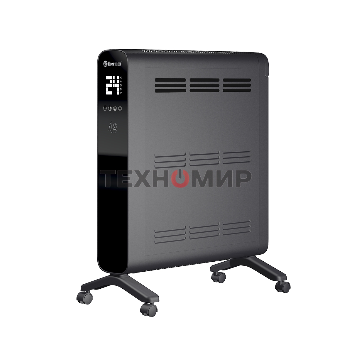 Конвектор электрический Thermex Alto 1500 Wi-Fi черный