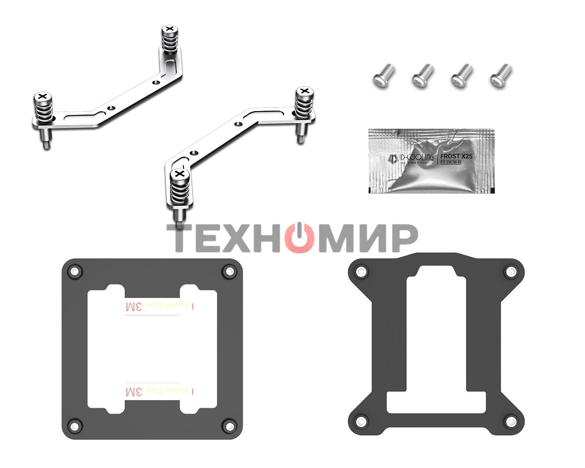 Кулер ID-COOLING IS-28i BLACK черный 92мм 3600rpm 35.8db 65W 28мм