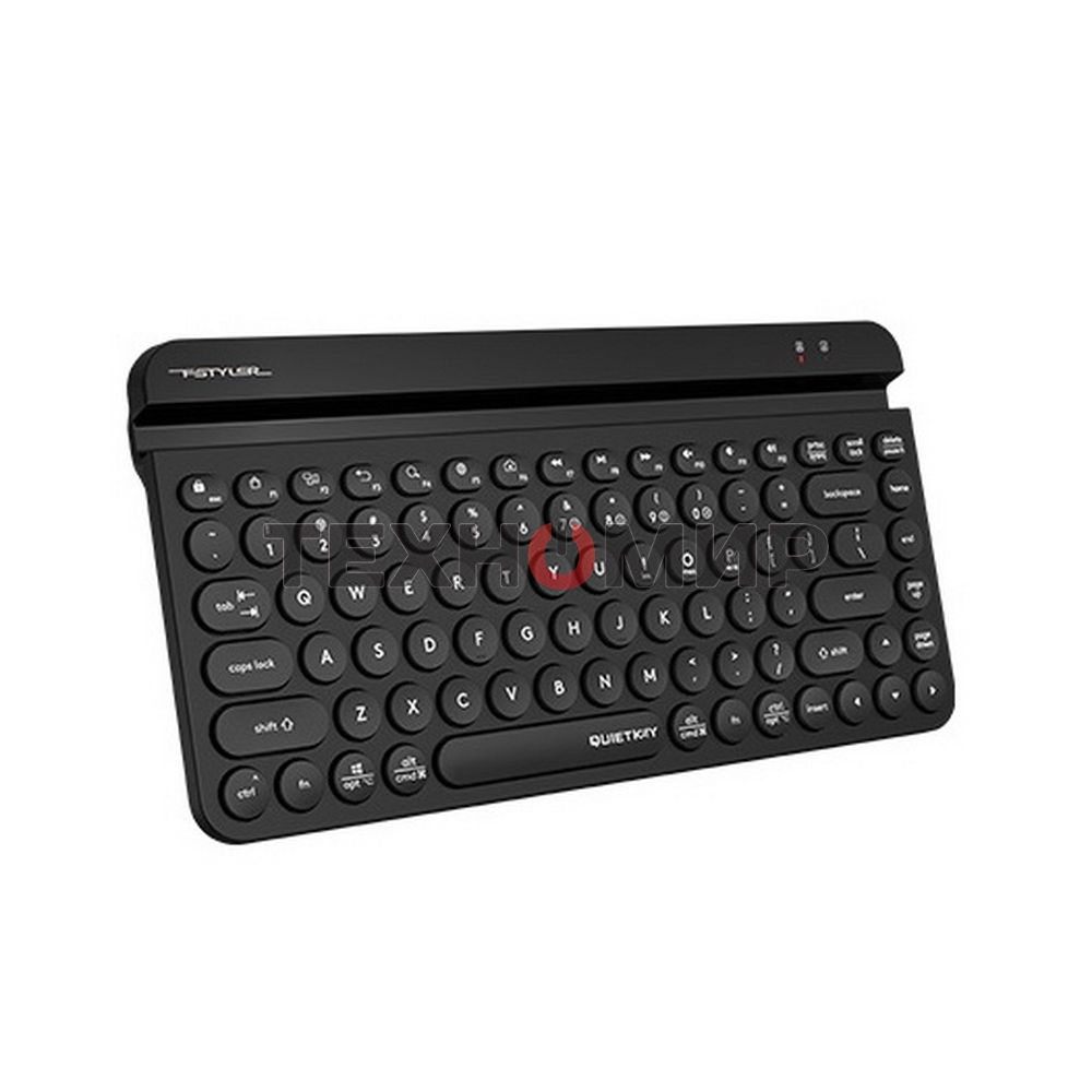 Клавиатура беспроводная A4Tech Fstyler FBK30, USB, Bluetooth/Радиоканал, черный