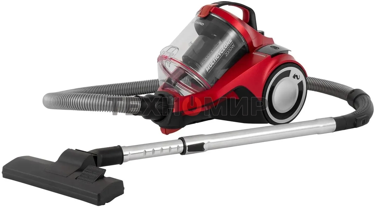 Пылесос Starwind SCV2081 красный/черный, 350/2000 Вт, уборка сухая, пылесборник контейнер 3.5 л