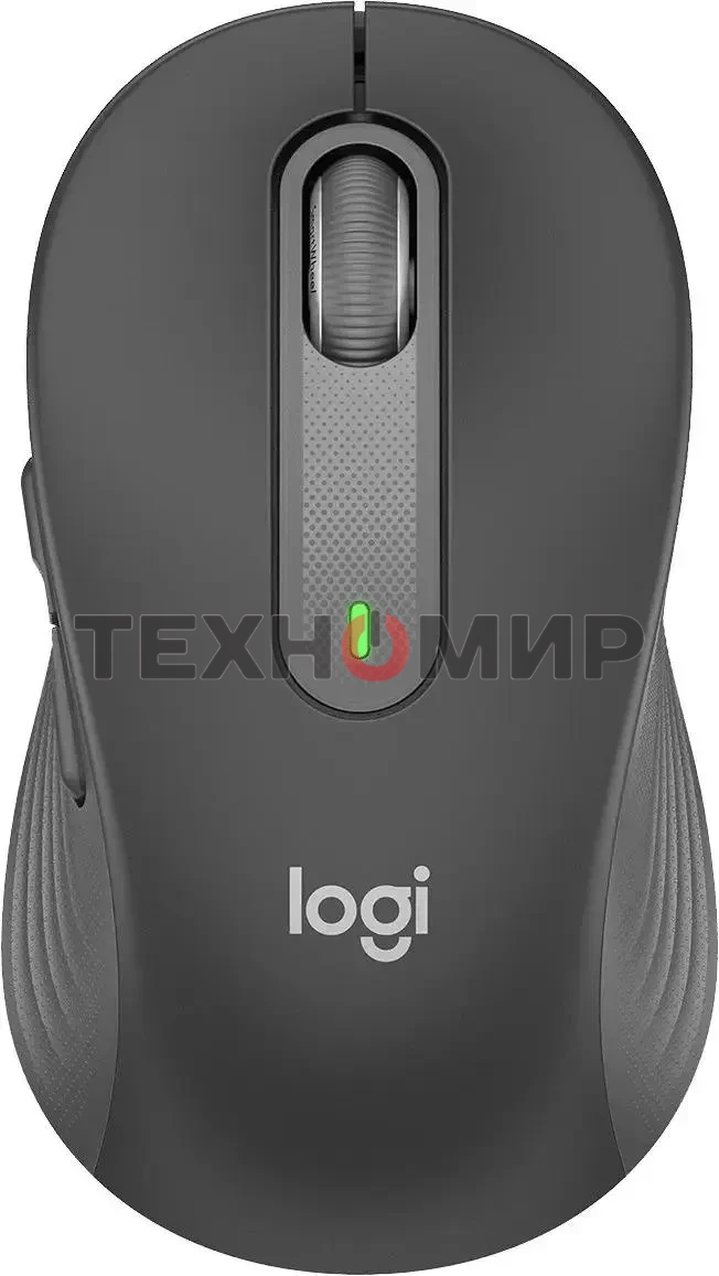 Мышь беспроводная Logitech M650 графитовый, 4000 dpi, радиоканал, Bluetooth, USB, кнопки - 5