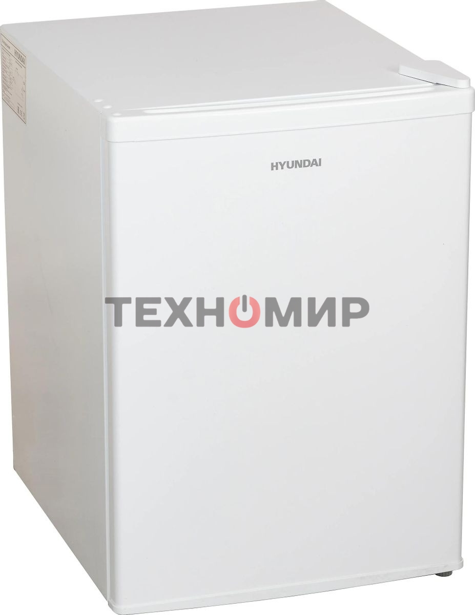 Холодильник Hyundai CO1002 белый однокамерный 65л, ручная разморозка