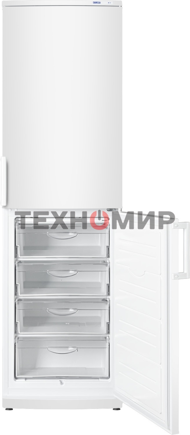 Холодильник Atlant XM-4025-000 белый двухкамерный 225/139л морозилка снизу
