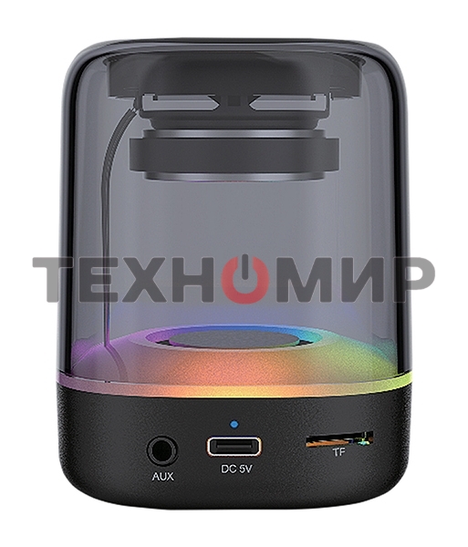 Акустическая система QUMO Plasma mini ВТ 0081 3 ВТ объемное звучание RGb