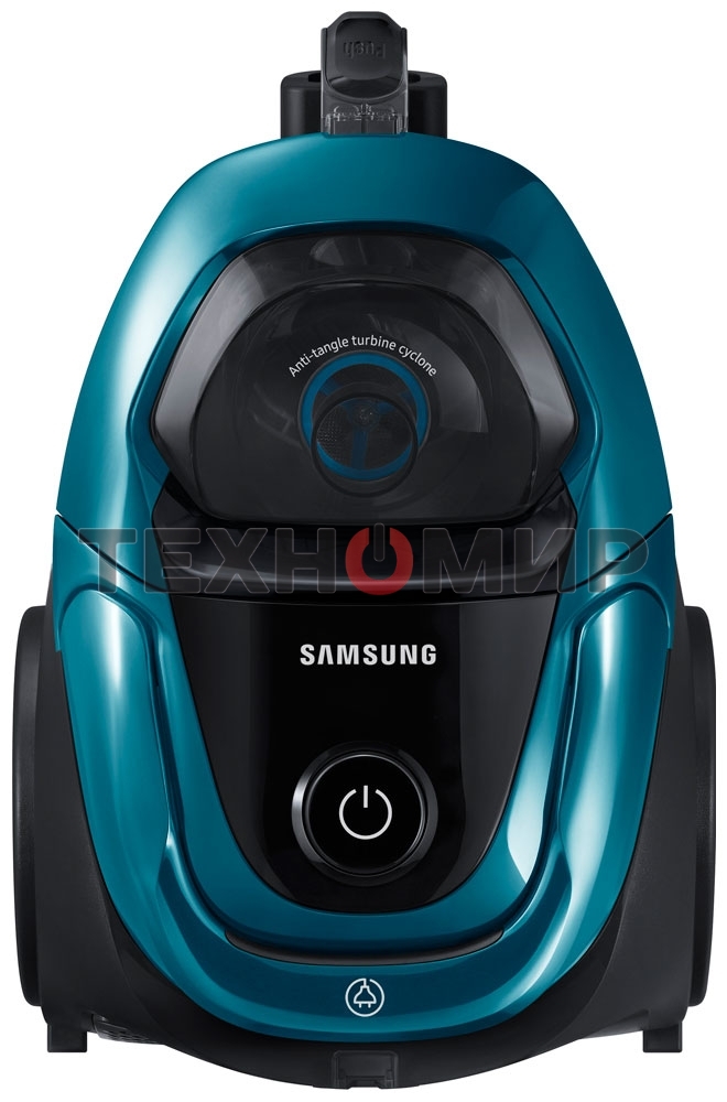 Пылесос Samsung SC 18M31B0HN ментоловый, 380/1800 Вт, уборка сухая, пылесборник контейнер 2 л