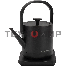 Чайник электрический Hyundai HYK-S2507 0.6 л, 1000 Вт, черный