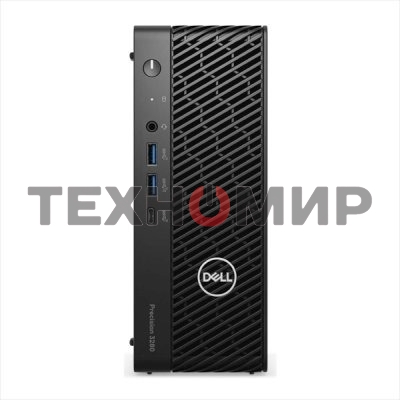 Компьютер Dell Precision 3280 i7 14900 (2.1) 64Gb SSD 1Tb RTX A4000 16Gb CR Win 11Pro GbitEth 240W мышь клавиатура черный (3280-9641)