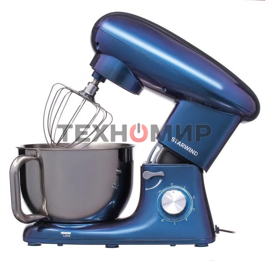 Миксер стационарный Starwind SPM7167 1600 Вт, фиолетовый