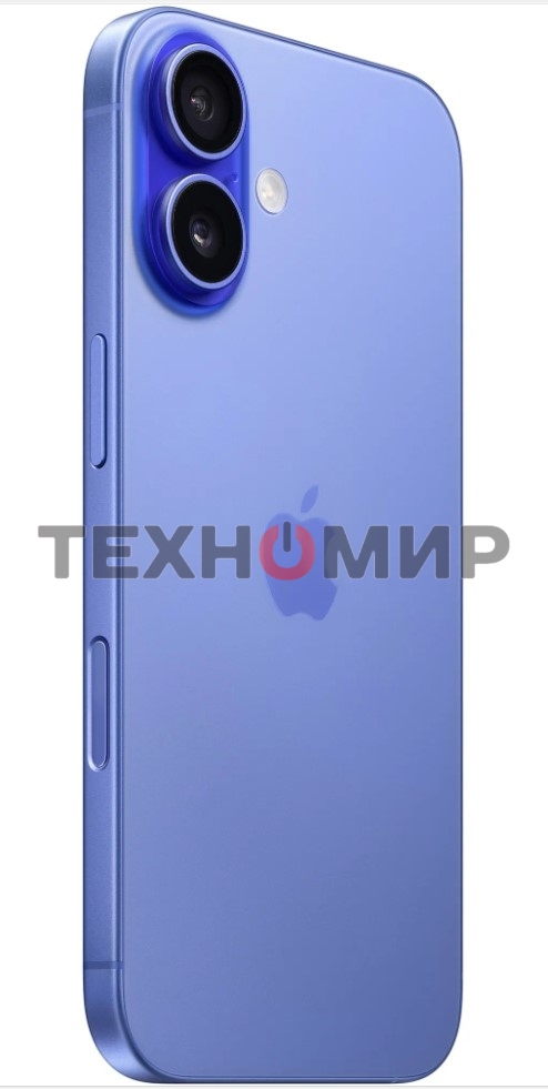 Смартфон Apple iPhone 16, 8/128Gb, ультрамарин