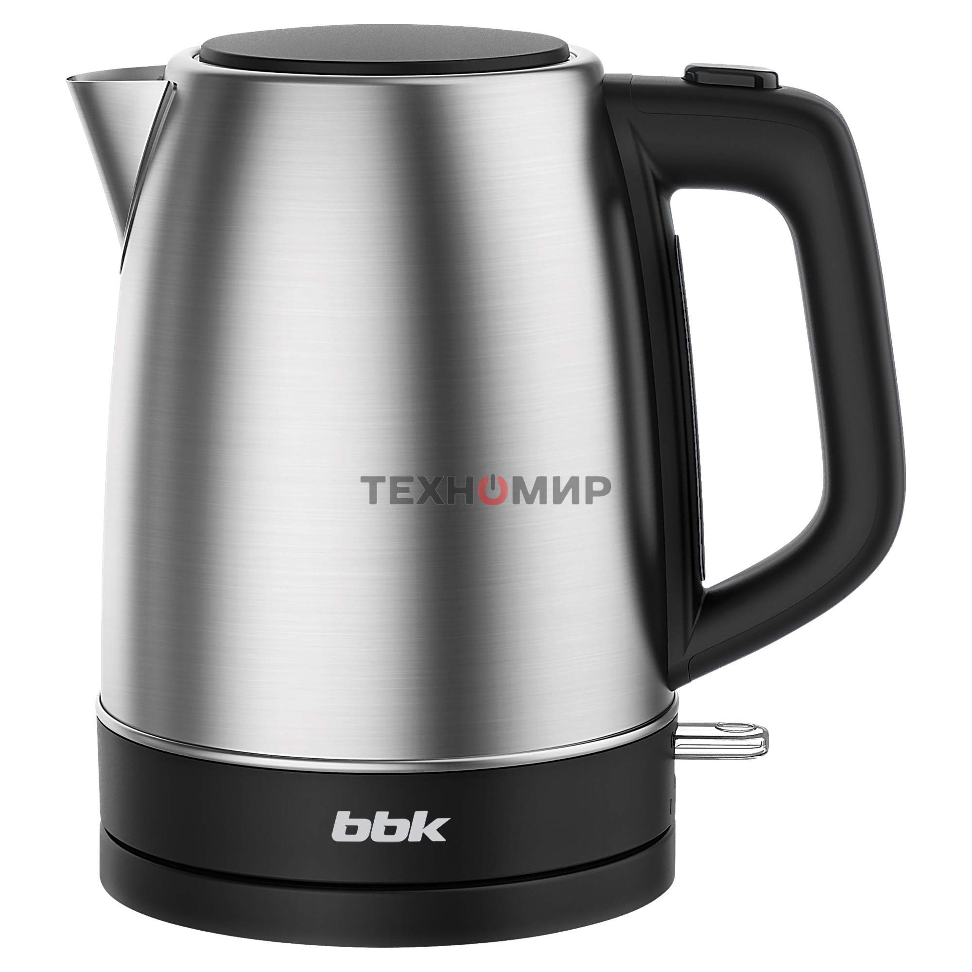 Чайник электрический BBK EK1765S черный/нержавеющая сталь, 1.7 л, 1850-2200 Вт
