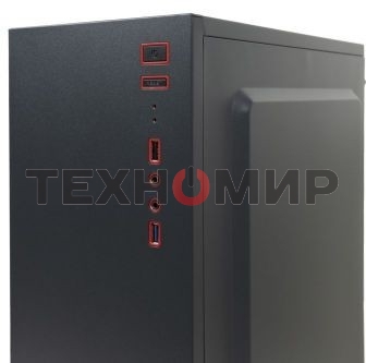 Компьютерный корпус ATX Filum S20 черный, без БП, USB 3.0