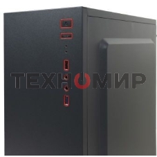 Компьютерный корпус ATX Filum S20 черный, без БП, USB 3.0