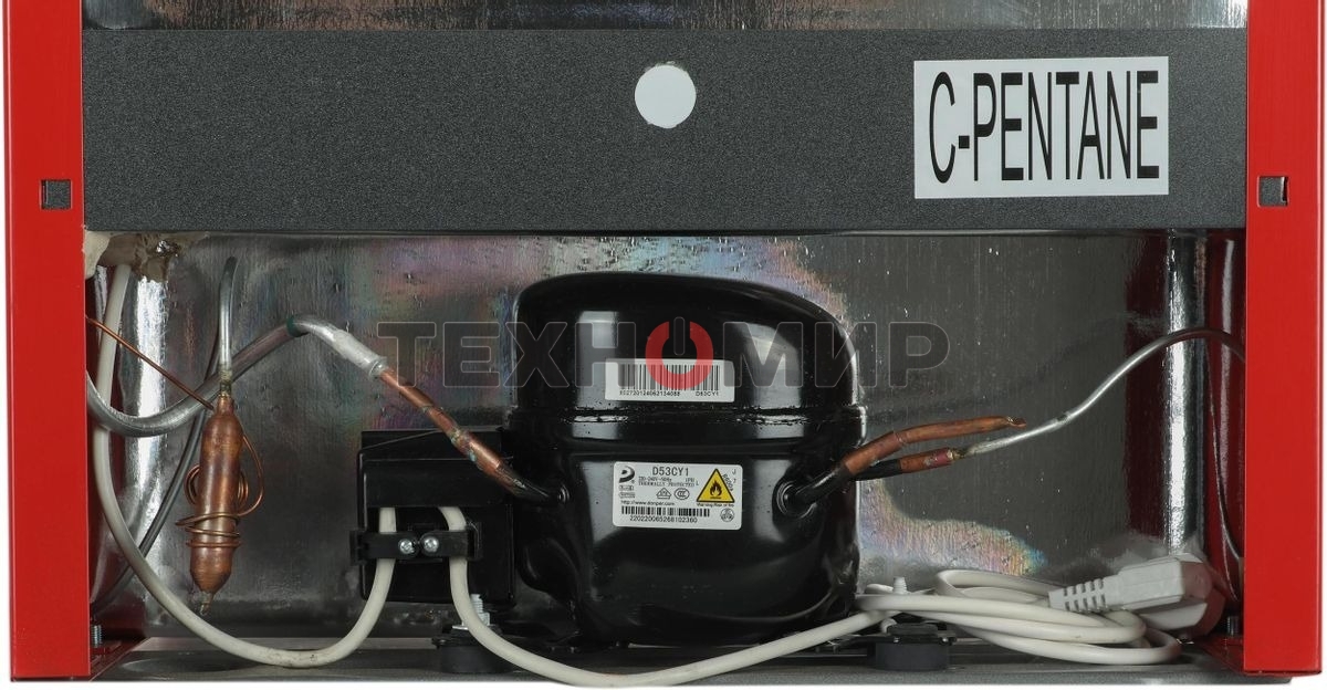 Холодильник Nordfrost NR 402 R красный однокамерный 44 л