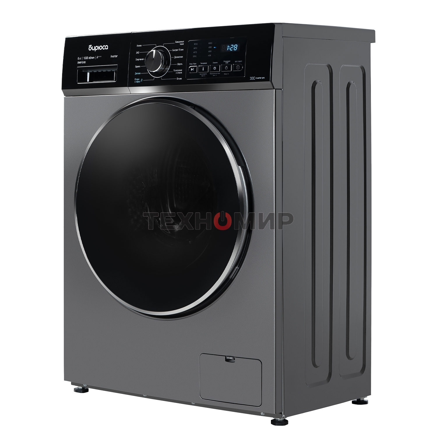Стиральная машина Бирюса WM-SM610/08 S инверторный мотор