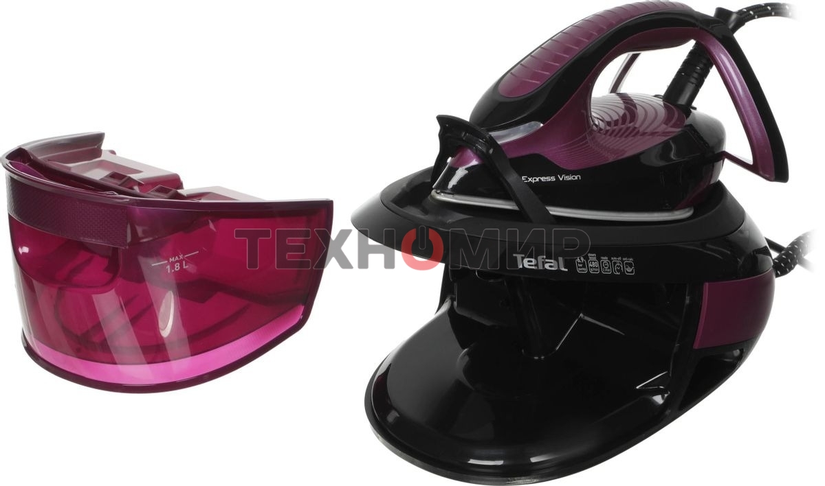 Парогенератор Tefal Express Vision SV8152E0 2800Вт фиолетовый/черный