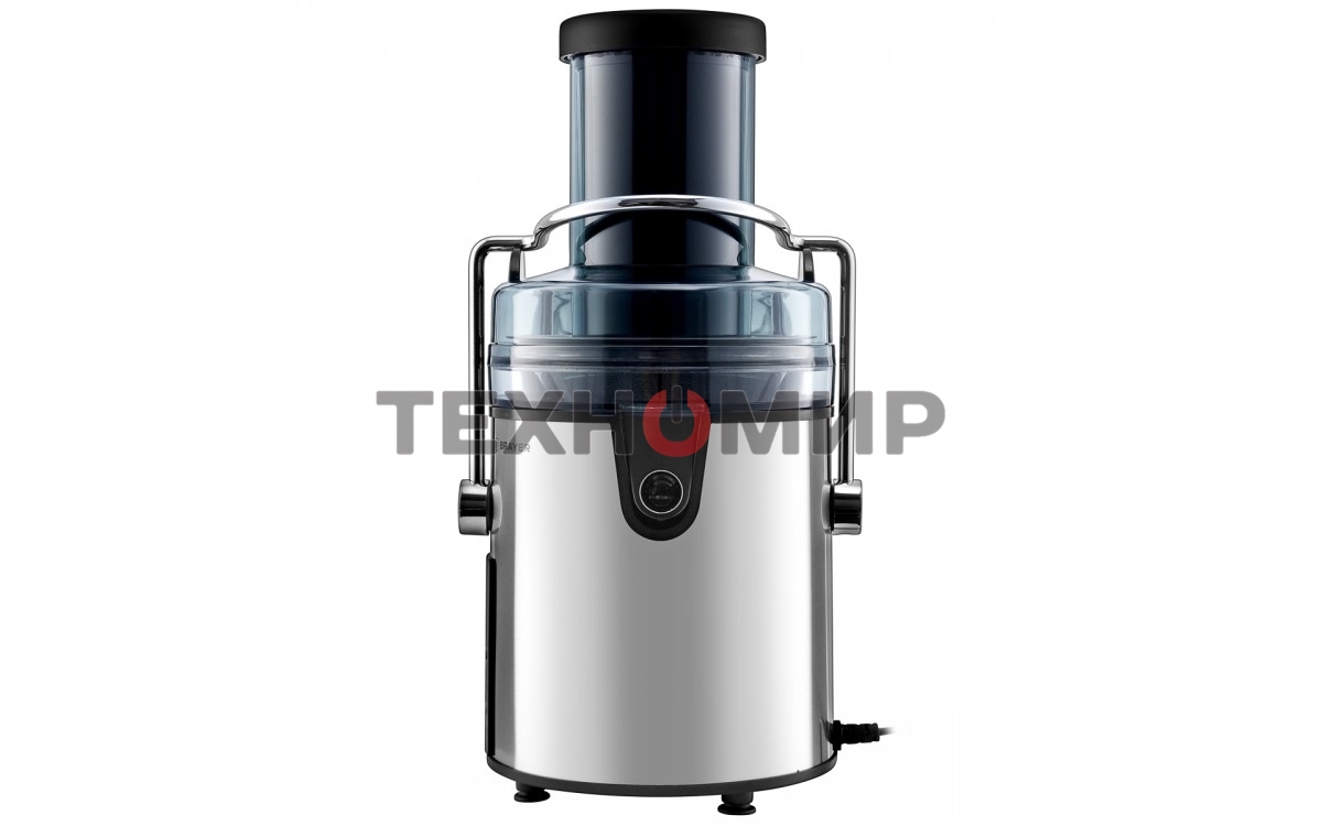 Соковыжималка BRAYER BR1705 центробежная, 800 Вт, 4 скор, LEDдисп,рез.для сока 1,1л, резер.мякот 2 л