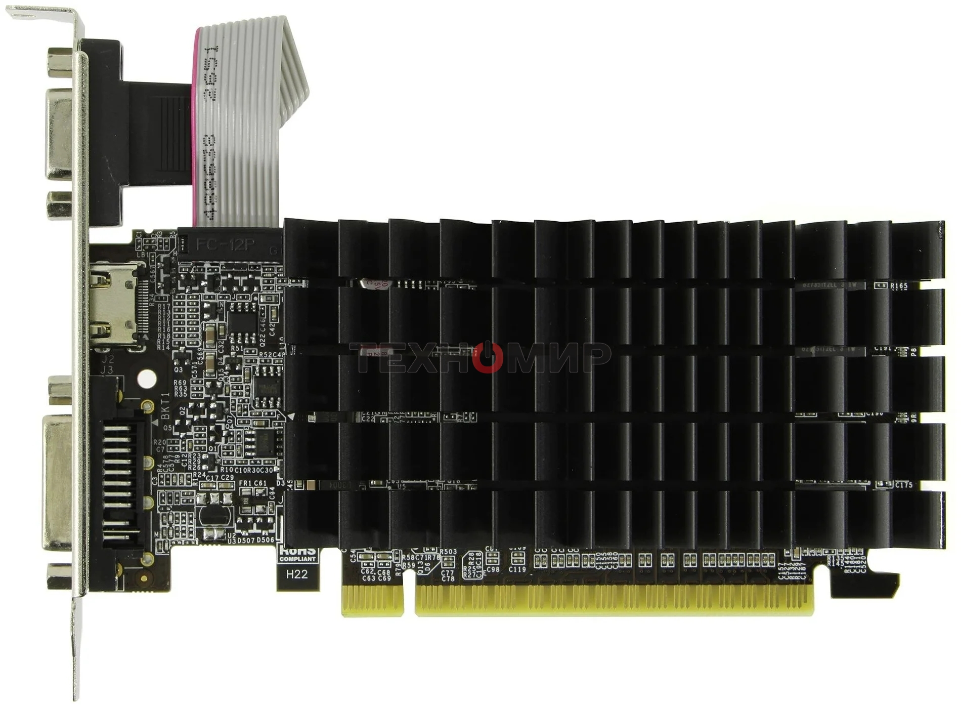 Видеокарта AFOX AF210-1024D3L5-V2 Geforce G210 1Gb DDR3 64BIT, LP Heatsink