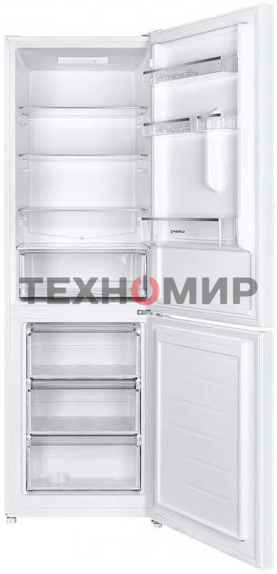 Холодильник Maunfeld MFF185SFW белый двухкамерный 213/104л морозилка снизу
