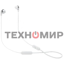Наушники JBL T215BT вкладыши белый