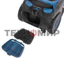 Пылесос SUPRA VCS-2400 серый/синий, 380/2400 Вт, уборка сухая, пылесборник контейнер 2 л