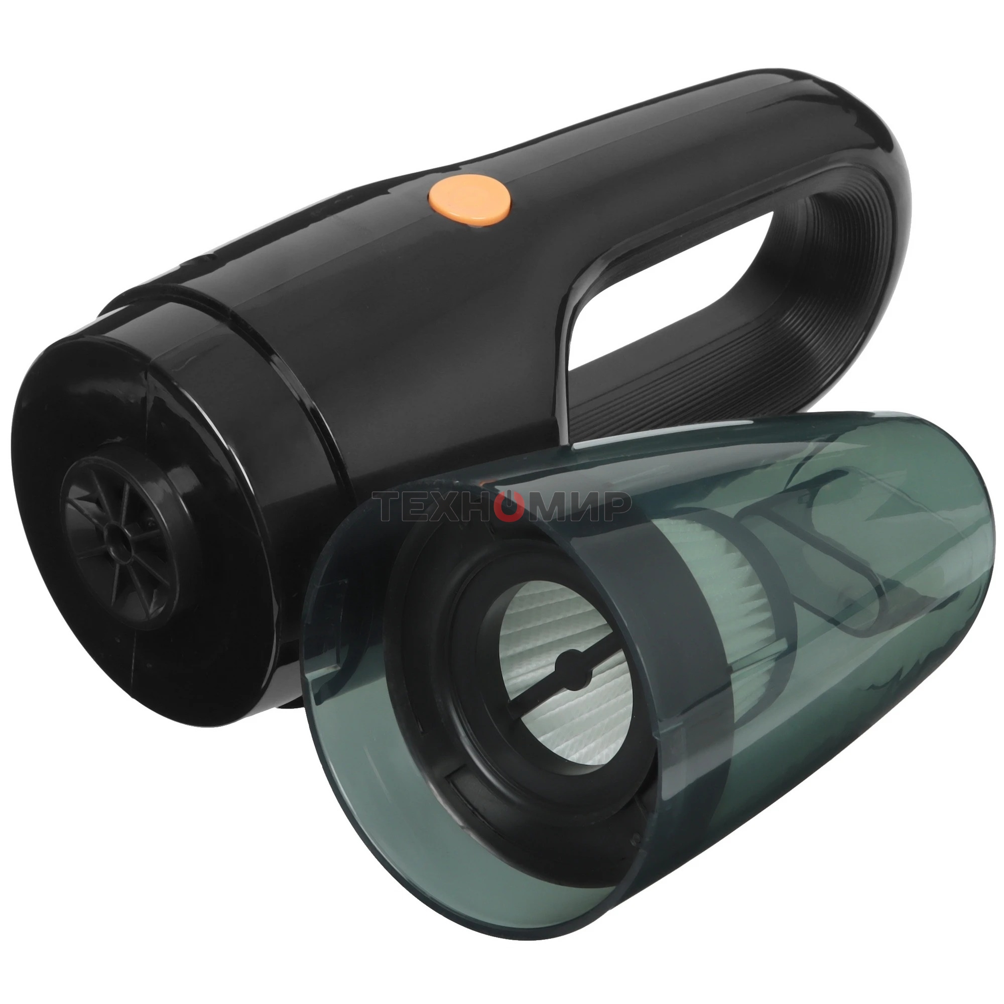 Пылесос автомобильный QUMO VaccoPM 6DU черный/серый, 120 Вт, уборка сухая, пылесборник контейнер 0.35 л