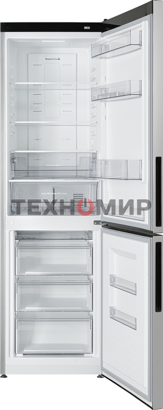 Холодильник Atlant ХМ-4624-181-NL серебристый двухкамерный 235/94л морозилка снизу, No Frost
