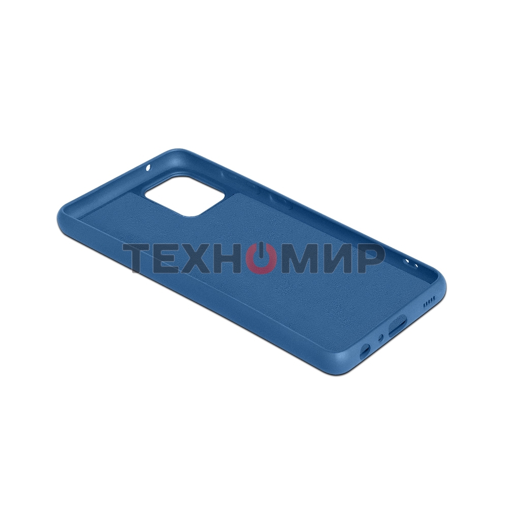 Чехол (клип-кейс) DF sOriginal-34, для Samsung Galaxy A03, синий