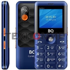 Мобильный телефон BQ 2006 Comfort синий/черный