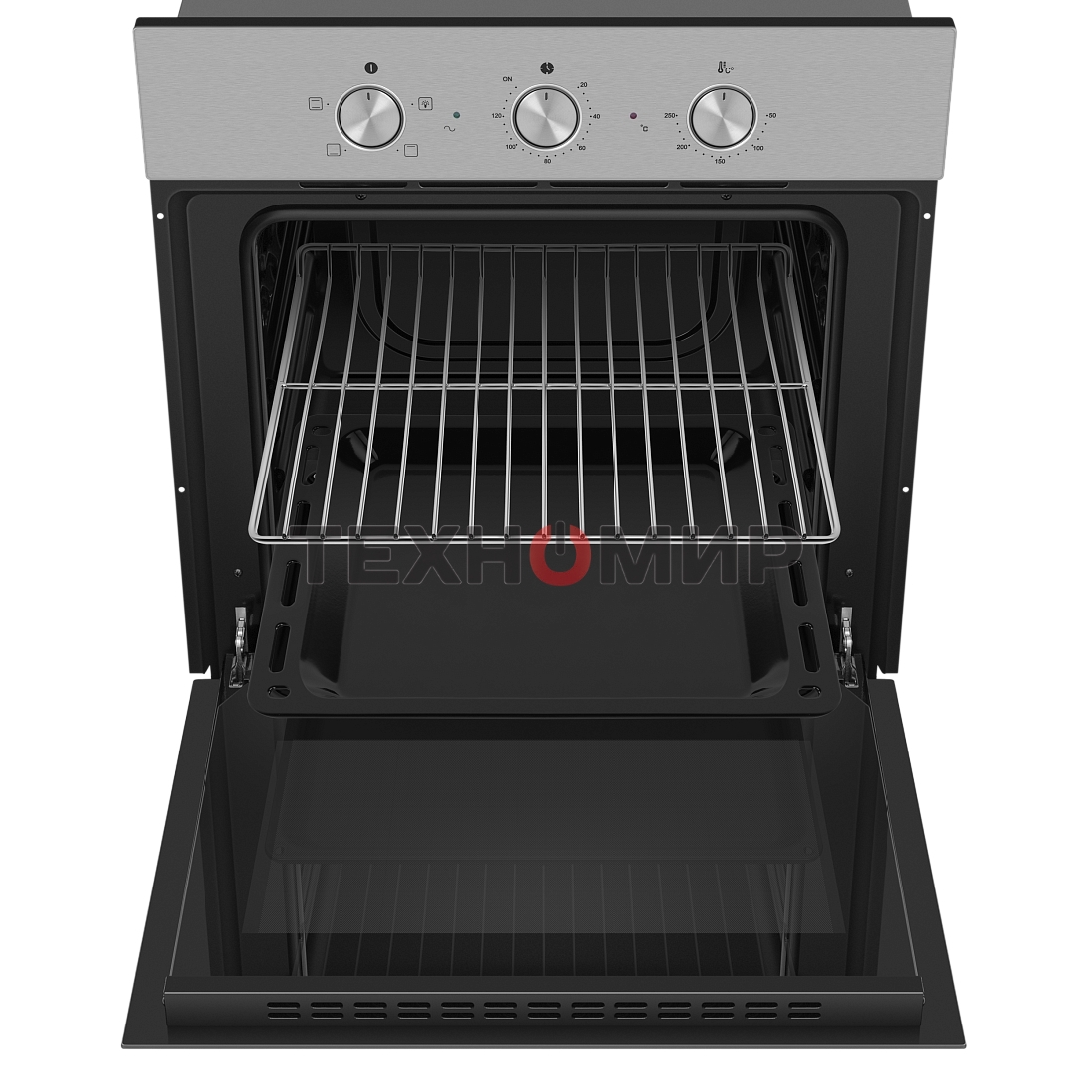 Духовой шкаф электрический HOMSair OES604S нержавеющая сталь