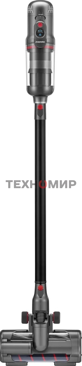 Вертикальный пылесос моющий Puppyoo T12 Plus Rinse 585Вт серый