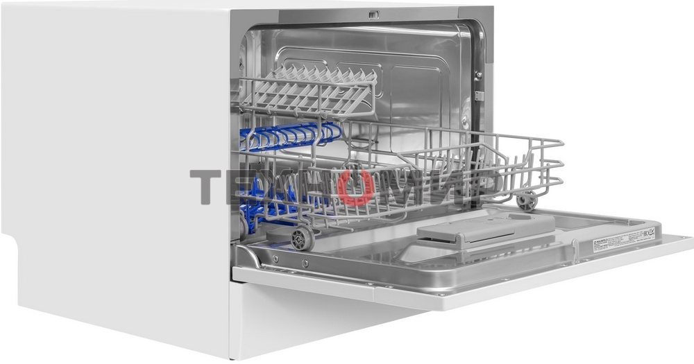 Встраиваемая посудомоечная машина Maunfeld MLP-06DW, белый, 44.8 см, 6 компл., 49 дБ, класс A+