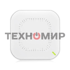 Точка доступа Zyxel NebulaFlex NWA50AX PRO, WiFi 6, 802.11a/b/g/n/ac/ax (2,4 и 5 ГГц), MU-MIMO, антенны 3x3, до 575+2400 Мбит/с, 1xLAN 2.5GE, PoE, без поддержки Captive portal и WPA-Enterprise, защита от 4G/5G, БП в комплекте