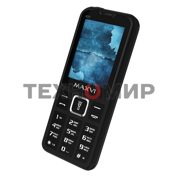 Мобильный телефон Maxvi K21 черный