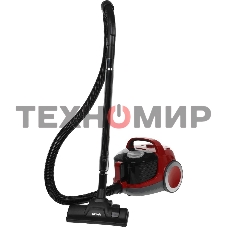 Пылесос Gorenje VC1901GACRCY черный/красный, 280/1900 Вт, уборка сухая, пылесборник контейнер 2.2 л