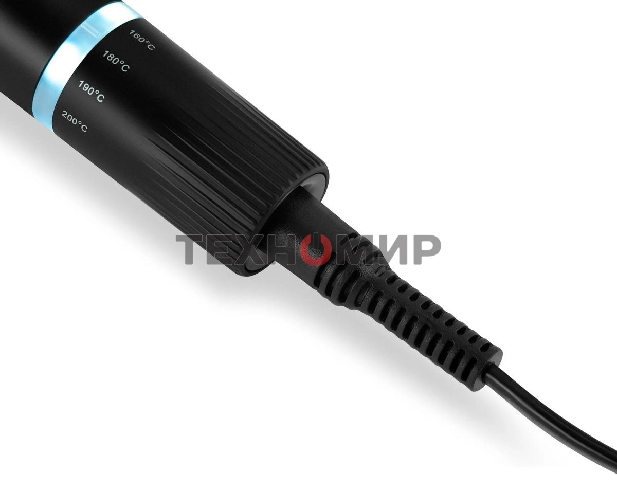 Щипцы Hyundai H-HS1422 40Вт макс.темп.:200С покрытие:керамико-турмалиновое черный