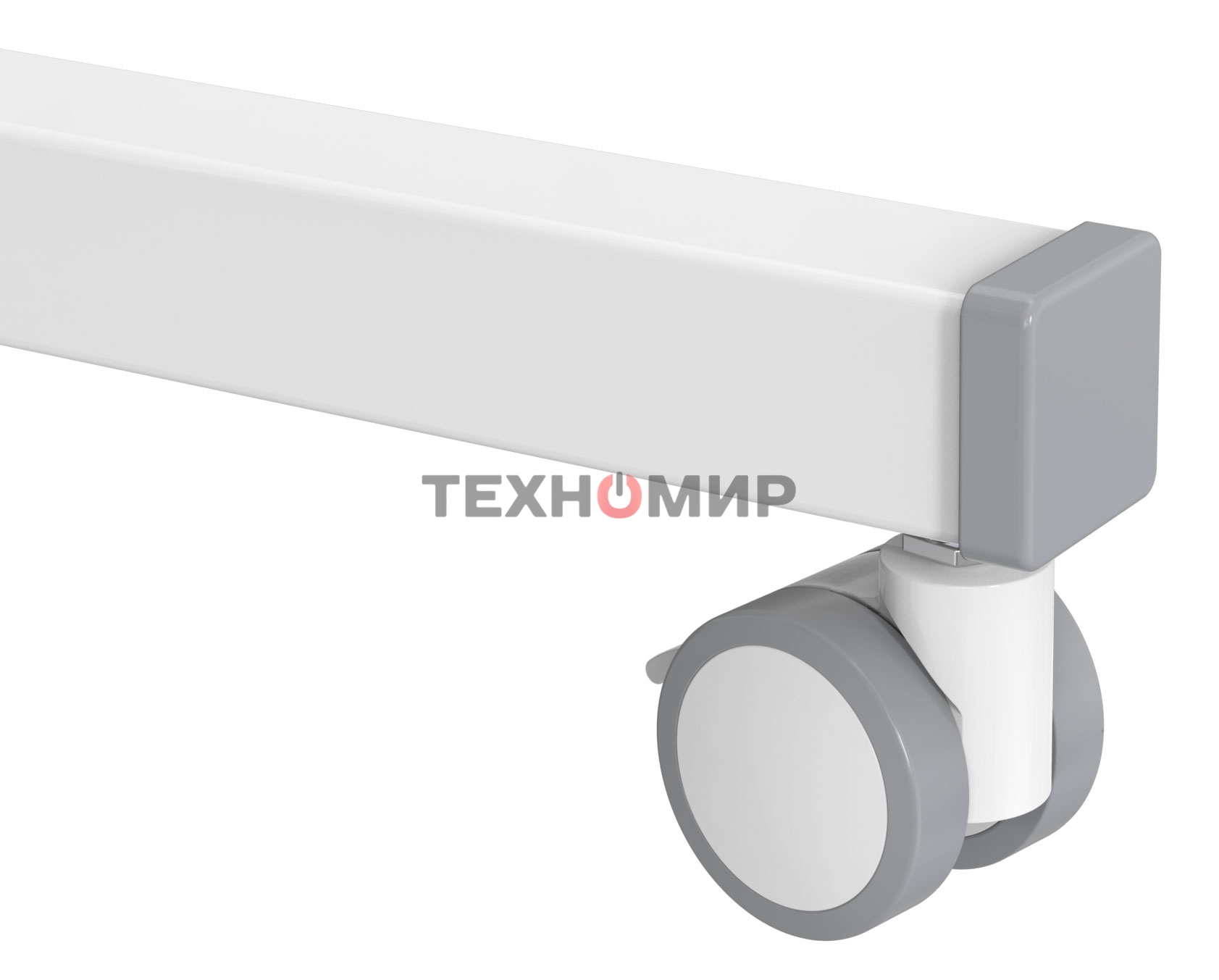 Стол для ноутбука Cactus VM-FDE101 столешница МДФ белый 80x60x123см (CS-FDE101WWT)