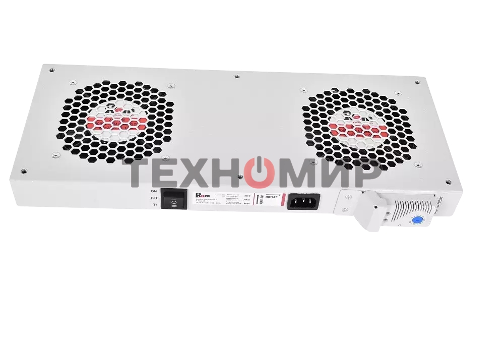 Модуль вентиляторный, ЦМО R-FAN-2T, 2 вентилятора с терморегулятором