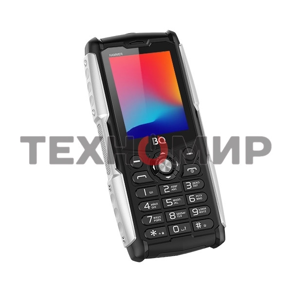 Мобильный телефон BQ 2449 Haммer черный