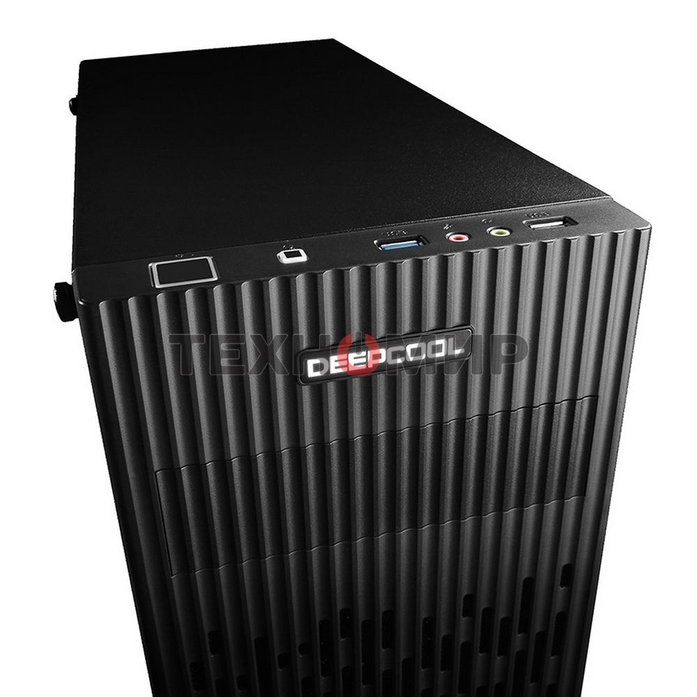 Компьютерный корпус Deepcool MATREXX 30 без БП, большое боковое окно, черный, MICRO ATX/MINI-ITX